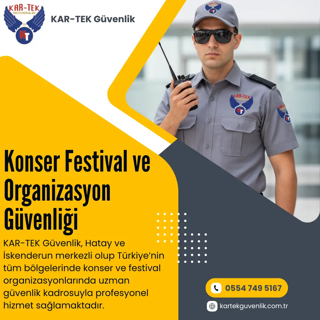 Konser Festival ve Organizasyon Güvenliği